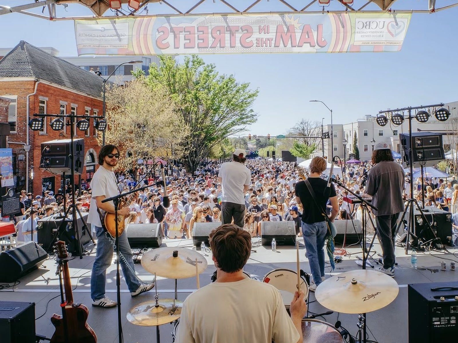 Tomorrow's Problem Band performing live